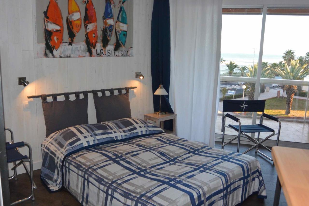 Studio vue mer et Cap Canet-en-Roussillon Extérieur photo