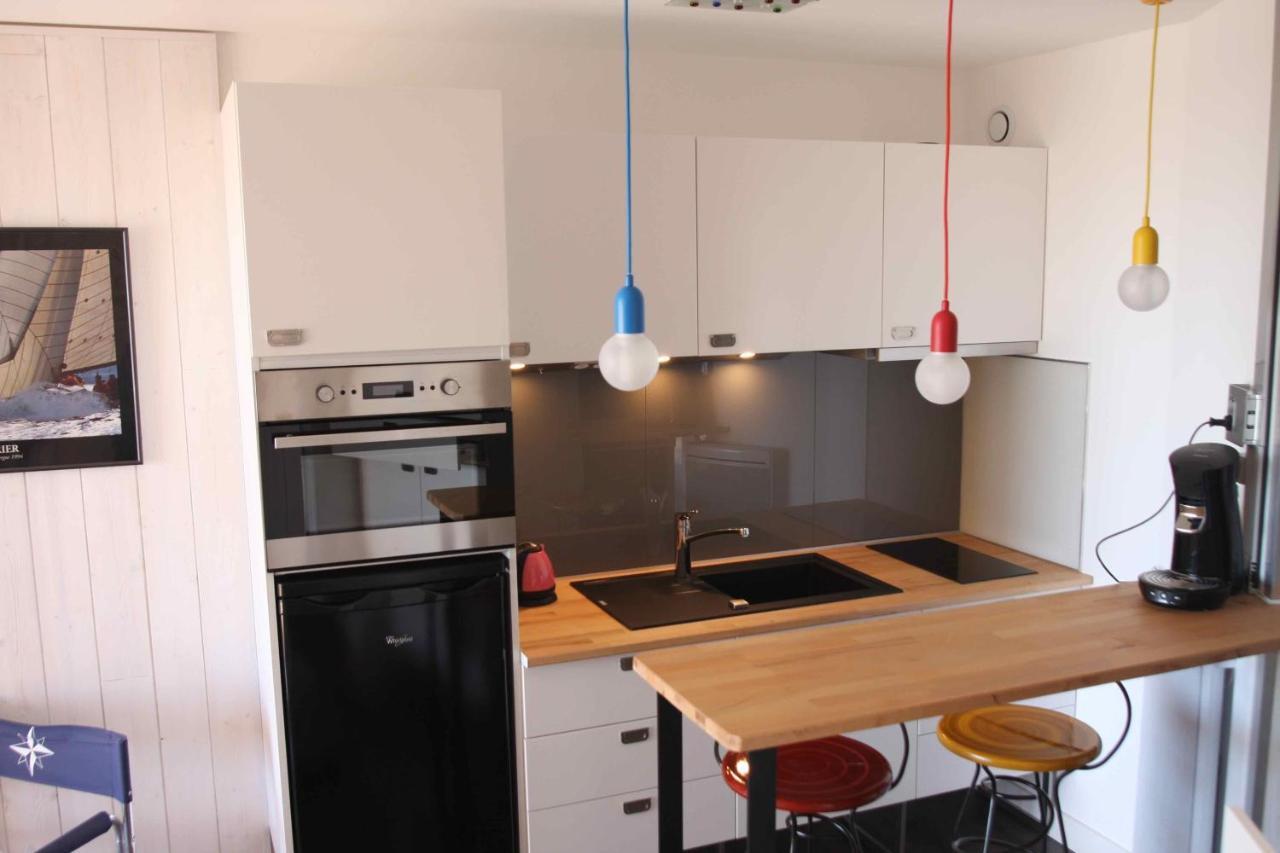Studio vue mer et Cap Canet-en-Roussillon Extérieur photo