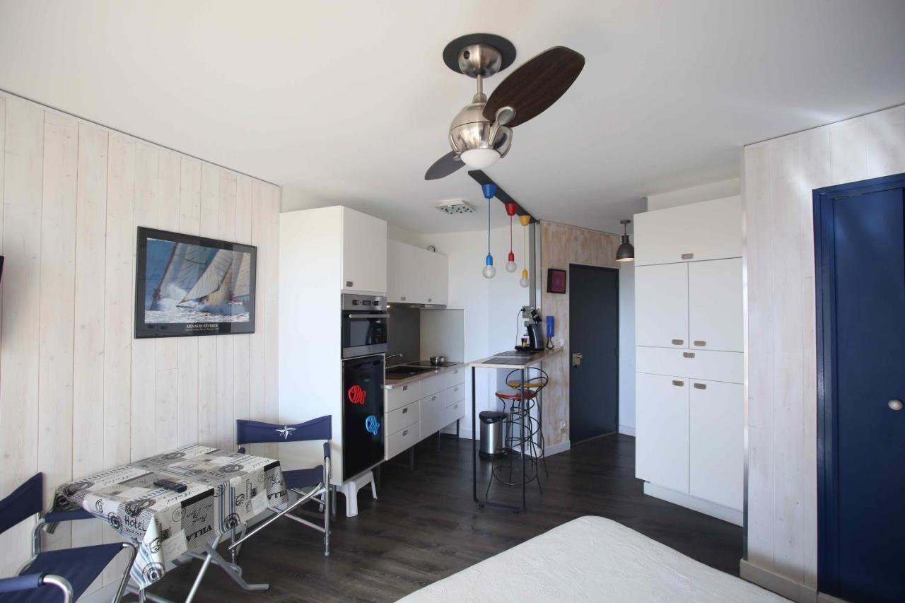 Studio vue mer et Cap Canet-en-Roussillon Extérieur photo