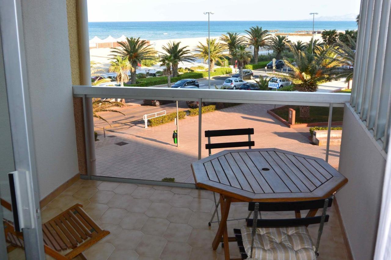 Studio vue mer et Cap Canet-en-Roussillon Extérieur photo